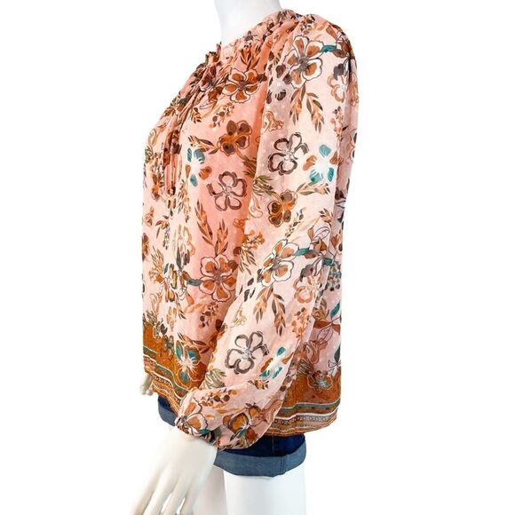 Joie Floral Long Sleeve Blouse - Picture 7 of 12